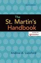Cover art for The St. Martin's Handbook
