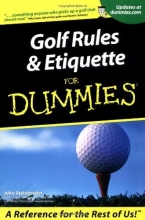 Cover art for Golf Rules and Etiquette For Dummies