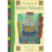 Cover art for The book of Irish names