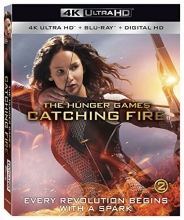 Cover art for The Hunger Games: Catching Fire [4K Ultra HD + Blu-ray + Digital HD]
