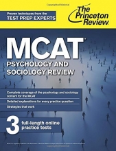 Cover art for MCAT Psychology and Sociology Review: New for MCAT 2015 (Graduate School Test Preparation)