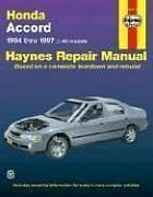 Cover art for Honda Accord Automotive Repair Manual : Models Covered, All Honda Accord Models 1994 Thru 1997 (Haynes Auto Repair Manual Series)