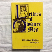Cover art for Letters of Obscure Men