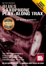 Cover art for Blues Saxophone Play-Along Trax Booklet/2-CD Set