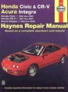 Cover art for Honda Civic and CR-V, Acura Integra, 1994-2000, Honda Civic 1996-2000, Honda CR-V 1997-2001(Haynes Manuals)