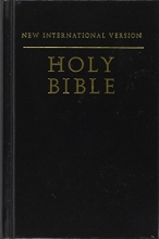 Cover art for NIV, Holy Bible, Compact, Hardcover, Black