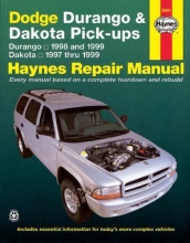 Cover art for Dodge Durango and Dakota Pick-Ups 1997-99 (Haynes Manuals)