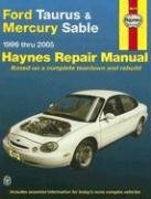 Cover art for Ford Taurus & Mercury Sable 1996 thru 2005 (Hayne's Automotive Repair Manual)