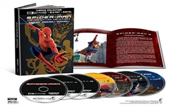 Cover art for Spider-Man  / Spider-Man 2 (2004) / Spider-Man 3 (2007) - Set [Blu-ray]