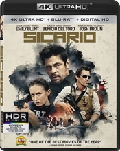 Cover art for Sicario [4K Ultra HD + Blu-ray + Digital HD]