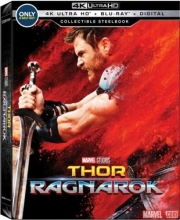Cover art for Thor: Ragnarok Limited SteelBook 