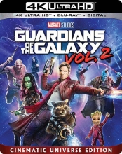 Cover art for Guardians of the Galaxy Vol. 2 (4K + Blu-ray)