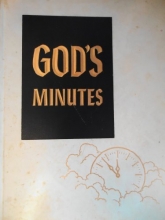 Cover art for God's minutes,