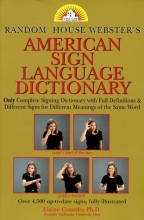Cover art for Random House Webster's American Sign Language Dictionary
