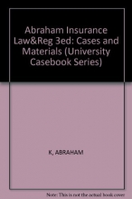 Cover art for Insurance Law and Regulation: Cases and Materials (University Casebook Series)