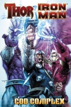 Cover art for Thor / Iron Man: God Complex