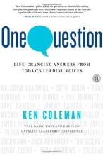Cover art for One Question: Life-Changing Answers from Today's Leading Voices
