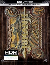 Cover art for Jumanji [SteelBook] 4K Ultra HD + Blu-ray + Digital