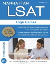 Cover art for Manhattan LSAT Logic Games Strategy Guide, 3rd Edition