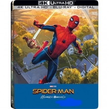 Cover art for Spider-Man: Homecoming 4K Exclusive Steelbook 