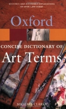 Cover art for The Concise Oxford Dictionary of Art Terms (Oxford Quick Reference)