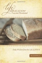 Cover art for Life Application Study Bible Devotional: Daily Wisdom from the Life of Jesus