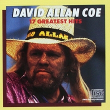 Cover art for David Allan Coe 17 Greatest Hits