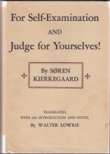 Cover art for For Self-Examination and Judge for Yourselves! and Three Discourses, 1951