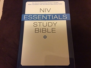 Cover art for NIV ESSENTIALS study bible - with special note from Joel Osteen