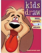 Cover art for Kids Draw Dogs, Puppies and Wolves