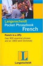 Cover art for Langenscheidt Pocket Phrasebook French: With Travel Dictionary and Grammar (Langenscheidt Pocket Phrasebooks) (French Edition)