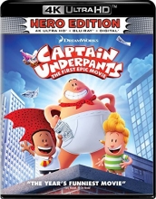 Cover art for Captain Underpants: The First Epic Movie [Blu-ray]