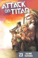 Cover art for Attack on Titan 23