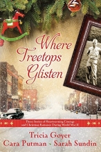 Cover art for Where Treetops Glisten: Three Stories of Heartwarming Courage and Christmas Romance During World War II