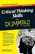 Cover art for Critical Thinking Skills For Dummies