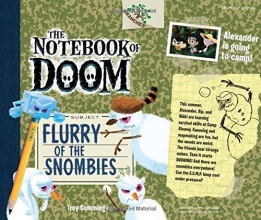 Cover art for Flurry of the Snombies: A Branches Book (The Notebook of Doom #7)