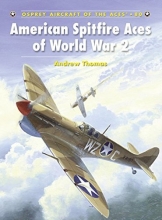 Cover art for American Spitfire Aces of World War 2 (Aircraft of the Aces)