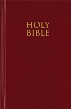 Cover art for NIV, Pew Bible, Hardcover, Red