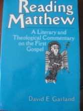 Cover art for Reading Matthew: A Literary and Theological Commentary on the First Gospel (Reading the New Testament)