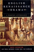 Cover art for English Renaissance Drama: A Norton Anthology