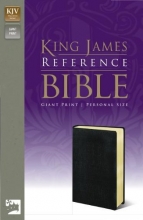 Cover art for KJV, Reference Bible, Giant Print, Personal Size, Imitation Leather, Black, Red Letter Edition