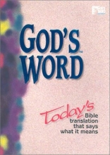 Cover art for God's Word Bible: Black Bonded Leather