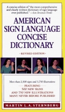 Cover art for American Sign Language Concise Dictionary: Revised Edition