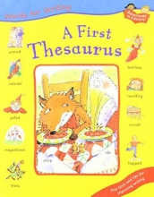 Cover art for A First Thesaurus (Adventures in Literacy)