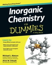 Cover art for Inorganic Chemistry For Dummies