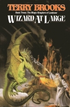 Cover art for Wizard at Large (Magic Kingdom of Landover, Book 3)