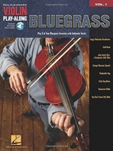Cover art for Bluegrass: Violin Play-Along Volume 1 (Hal Leonard Violin Play-along)