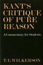 Cover art for Kant's Critique of Pure Reason a Commentary for Students