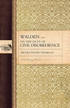 Cover art for Walden and On The Duty of Civil Disobedience A literary Classic 1854/1849