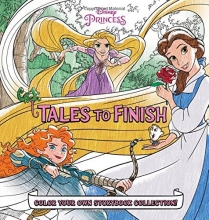 Cover art for Disney Princess Storybook Collection: Tales to Finish: Color Your Own Storybook Collection!